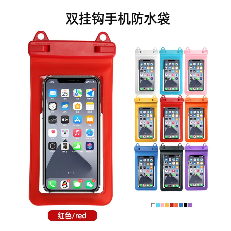 Waterproof Phone Case – Swimming & Diving Dry Bag 
 7.4 inch