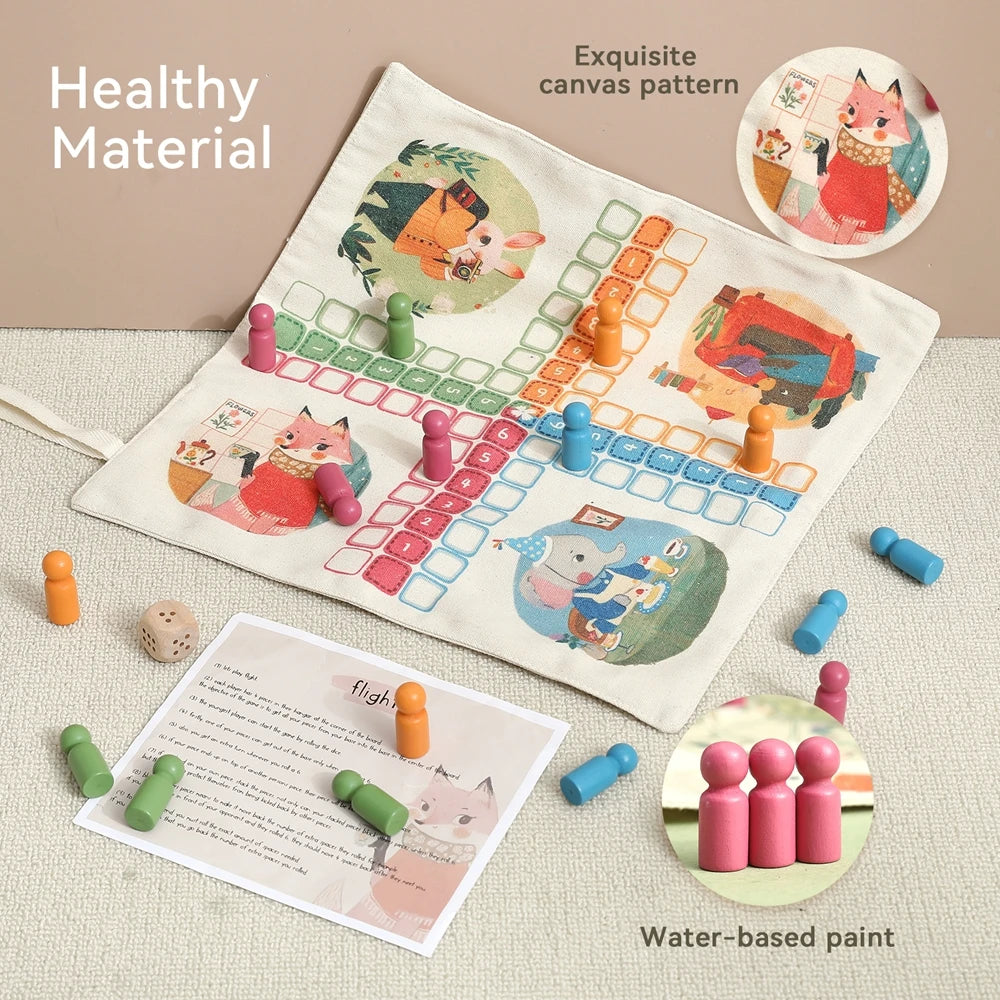 Kids Road Map Play Mat – Montessori Educational Toy
