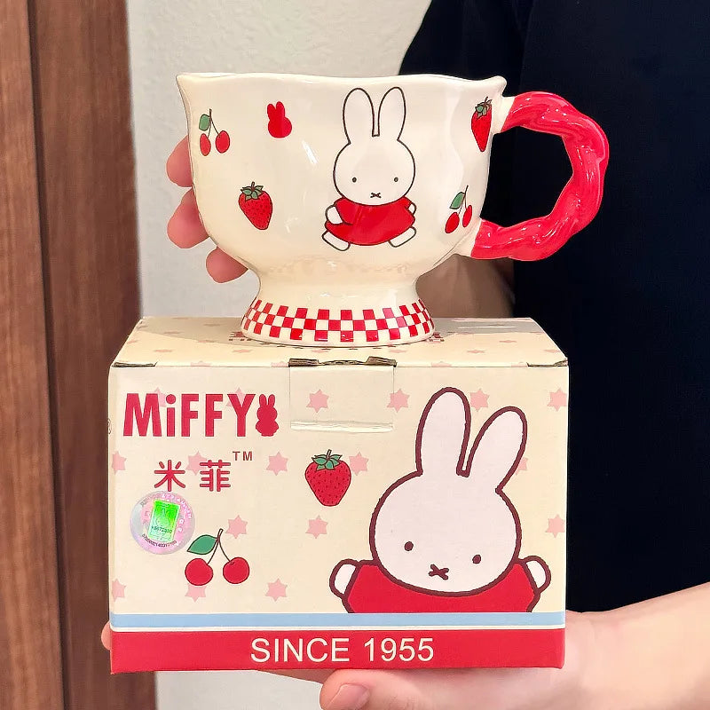 Miffy Mug Cute Anime Cartoon