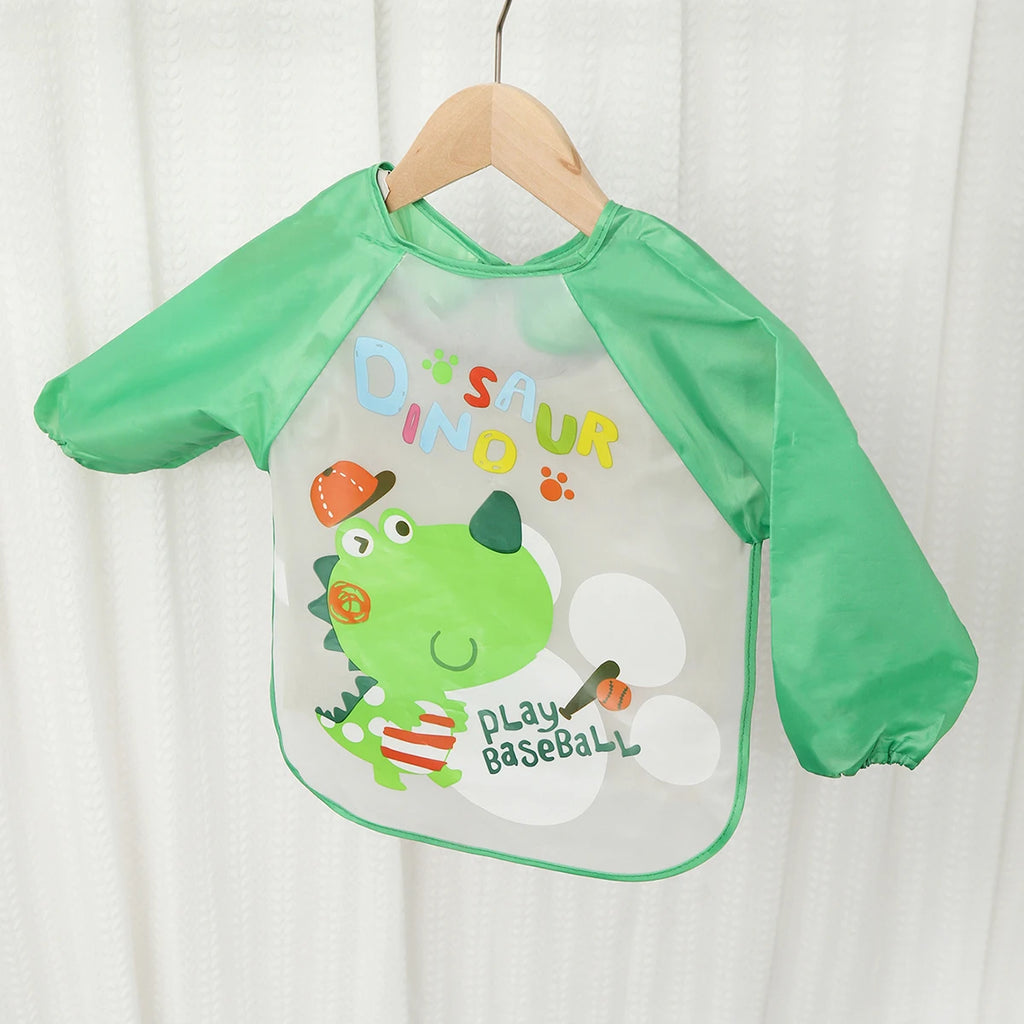 Kids Long Sleeve Feeding Bib