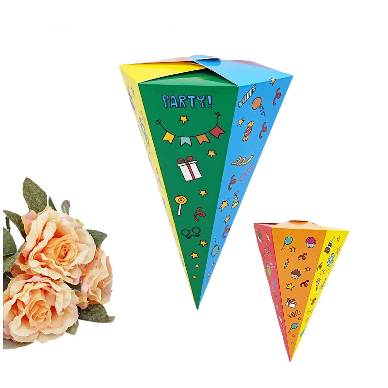 Cute Ice Cream Candy Boxes – Kids Birthday Party Favors (10/20PCS)