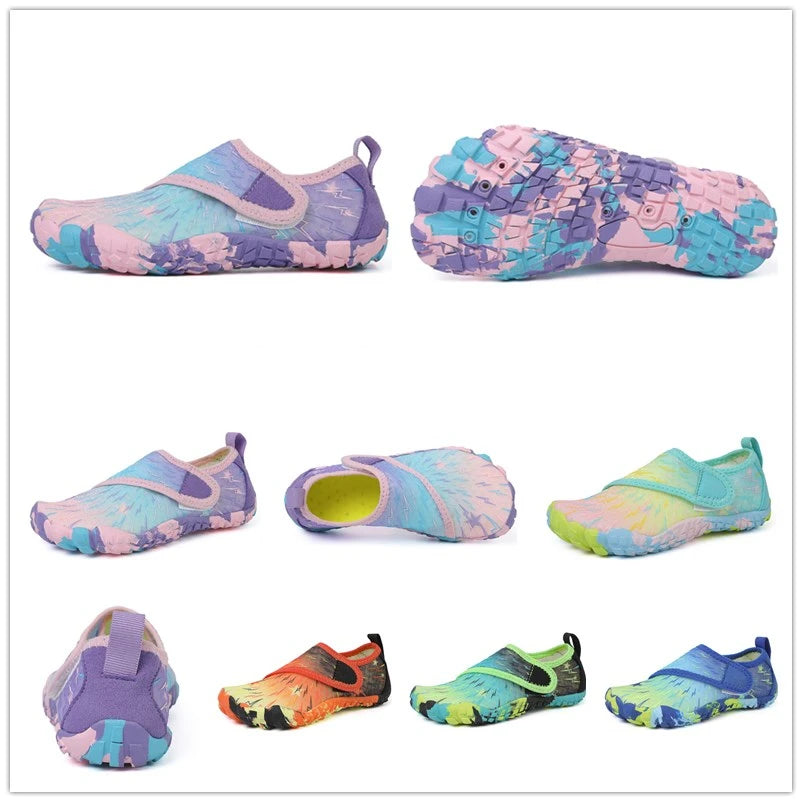 Children’s Water Shoes – Quick Dry Beach Sneakers