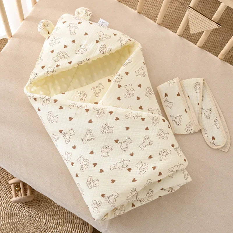Floral Baby Blanket – Soft & Cozy