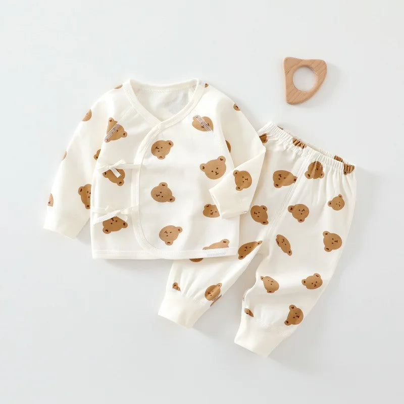 Baby Long Sleeve Cartoon Set | 0-6M
