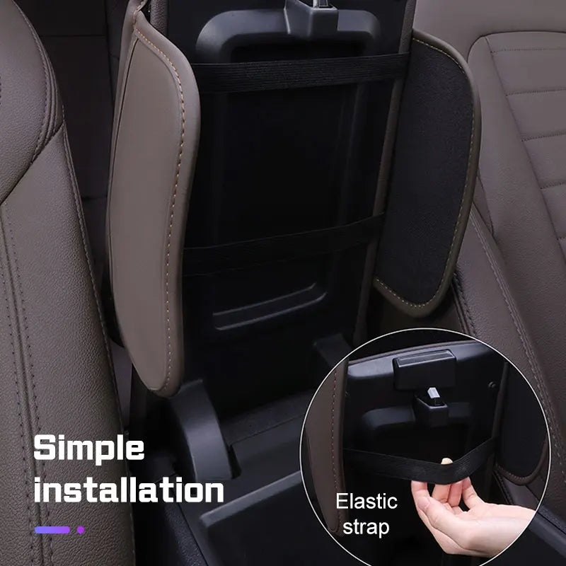 For Jetour T3  Leather Car Armrest Box Mat Accessories Center Console Protector Cushion