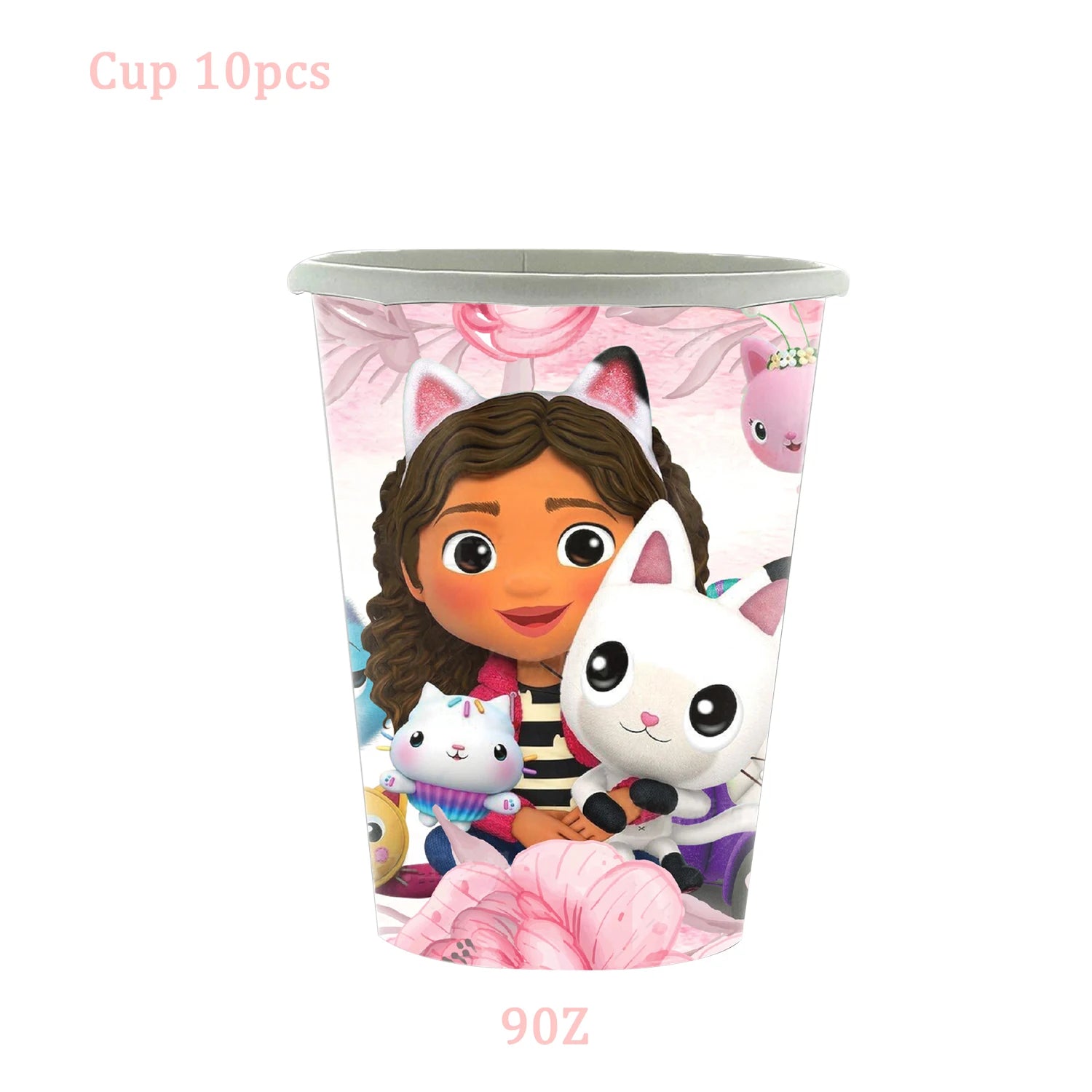 Gabby Doll House Party Tableware Set for Girls