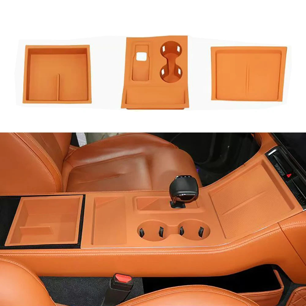 For ROX 01 Wireless Charging Silicone Pad Central Control Water Cup Anti Slip Pad Dustproof And Pad