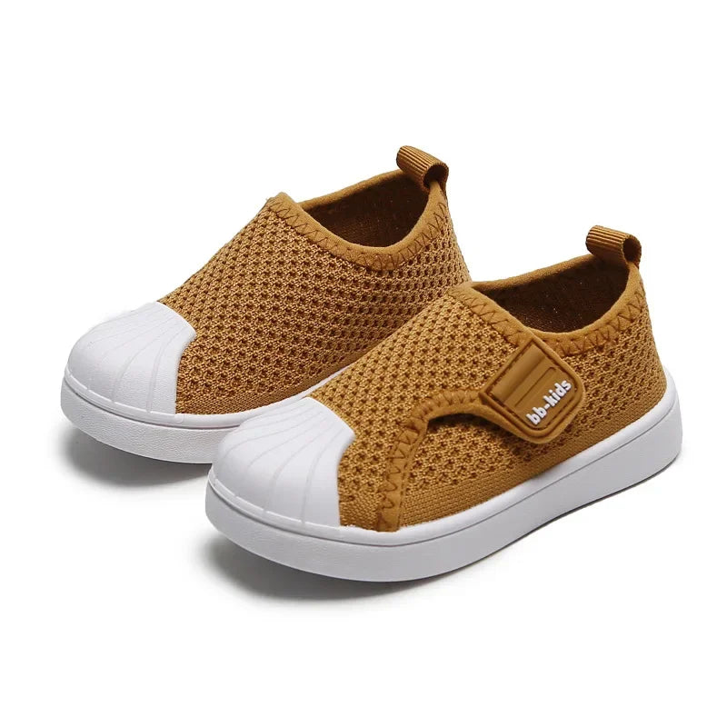 Trendy Kids Sneakers – Soft Knit School Shoes 21-30