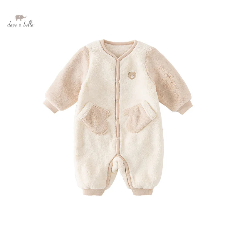Dave Bella Baby Jumpsuit Autumn-Winter Newborn Romper
