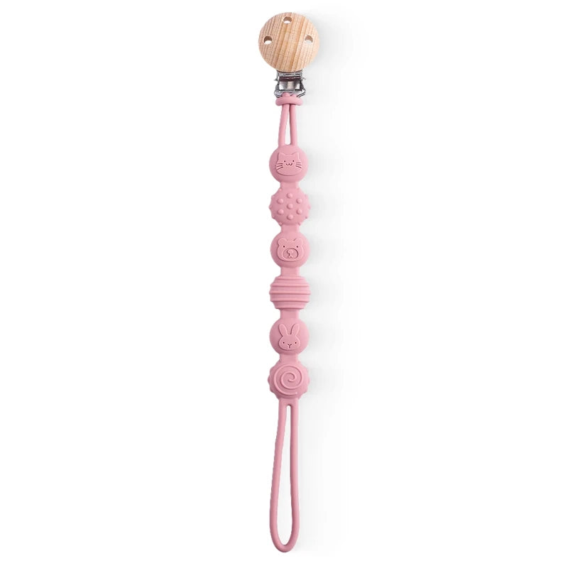 Baby Silicone Pacifier Clip