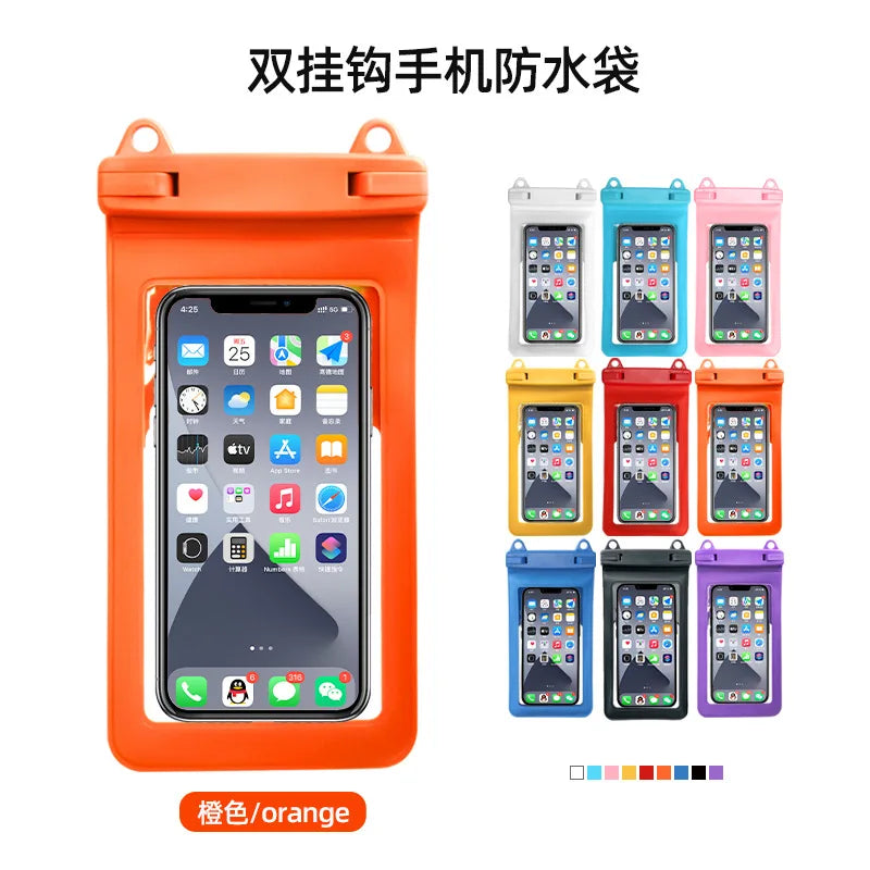 Waterproof Phone Case – Swimming & Diving Dry Bag 
 7.4 inch