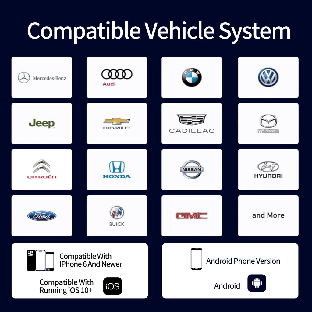 Android 12 UHULAMB Android Auto Wireless CarPlay AI TV Box QCM665 8-Core Split Screen 8+128G For Netflix YouTube Play Store BT