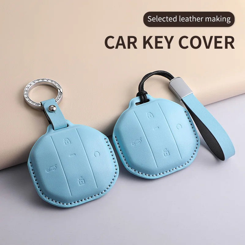 For Jetour Freedom T1 Jetour Smart Remote Key Cover Case Leather