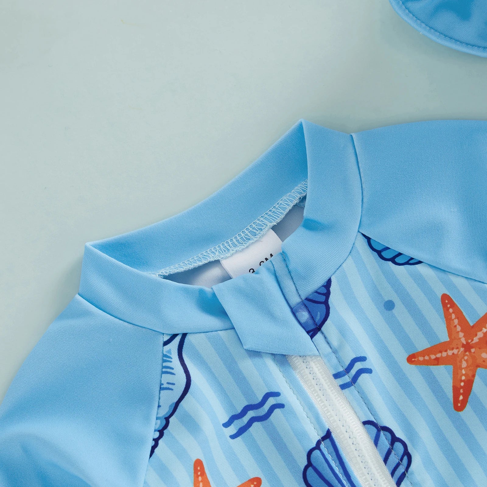 Toddler Boys Swimsuit 2Pcs Set Long Sleeve