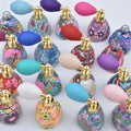 30pcs 12ml Triangle Retro Style Perfume Bottles, Refillable Bottle