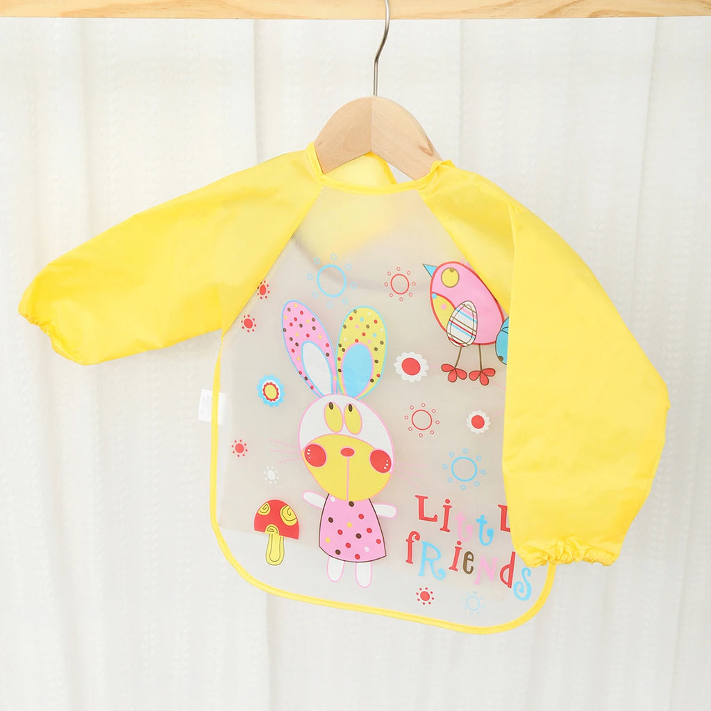 Kids Long Sleeve Feeding Bib