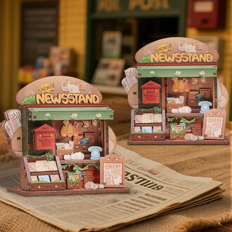 CUTEBEE Mini Store Series DIY Miniature House