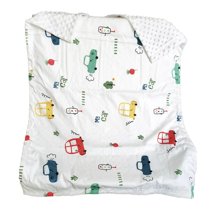 Double Layer Baby Blanket – Soft, Warm & Lightweight