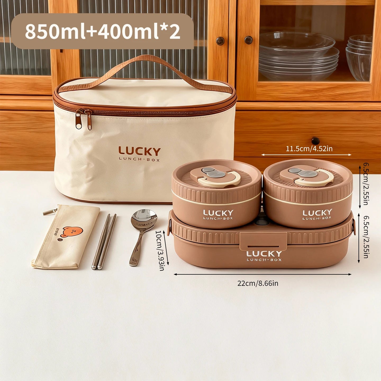 Heatable Stainless Steel Lunch box