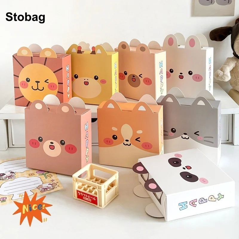 Cartoon Animal Snack & Candy Boxes – 20PCS