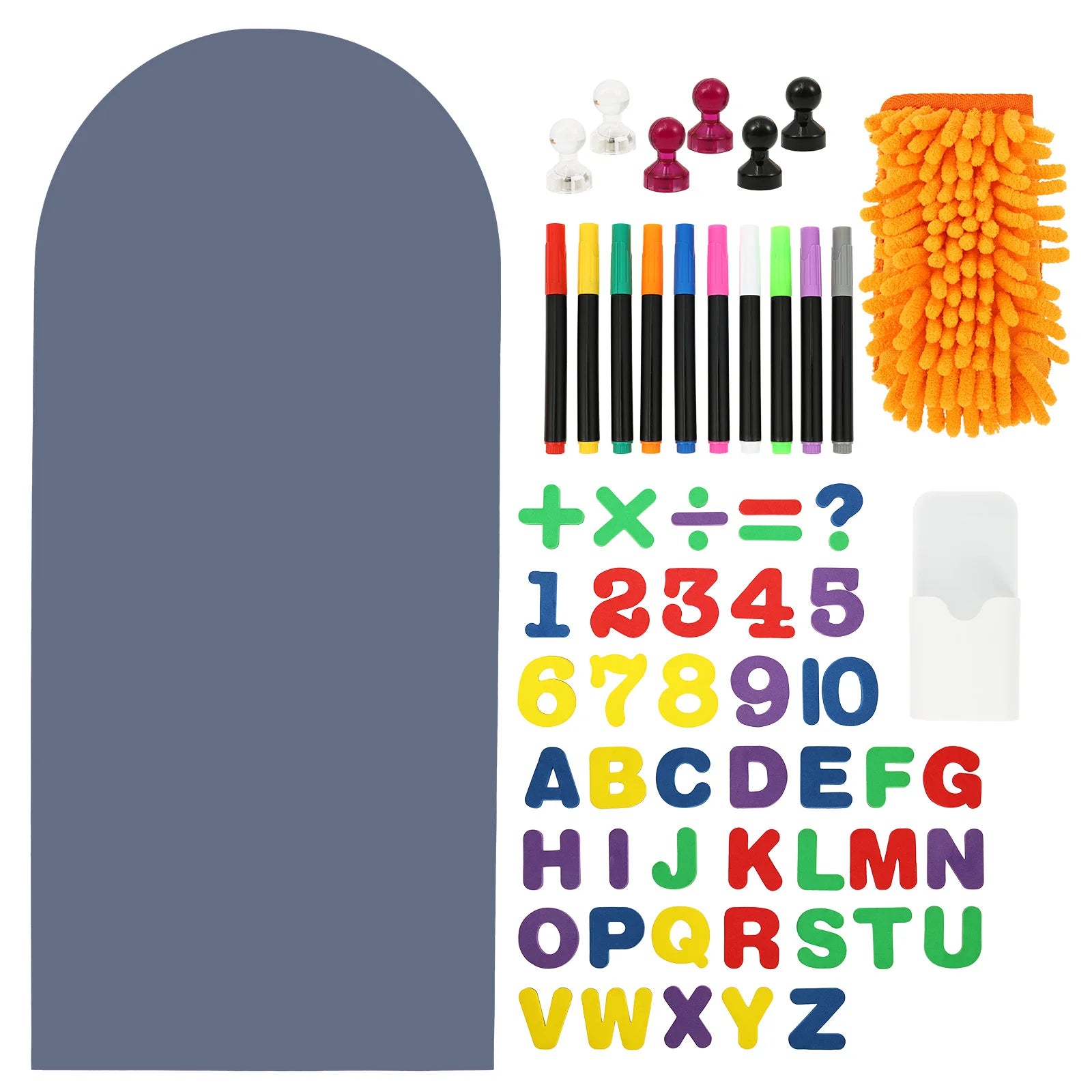 Magnetic Chalkboard Wall Sticker for Kids Playroom