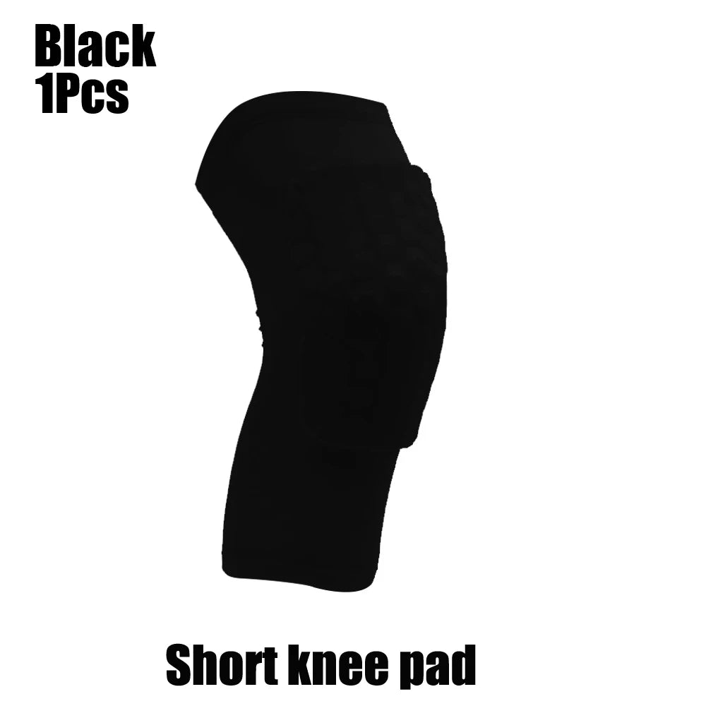 1PC Basketball Knee Pads Sleeve Honeycomb Brace Elastic Kneepad Protective Gear Patella Foam Support Volleyball Support