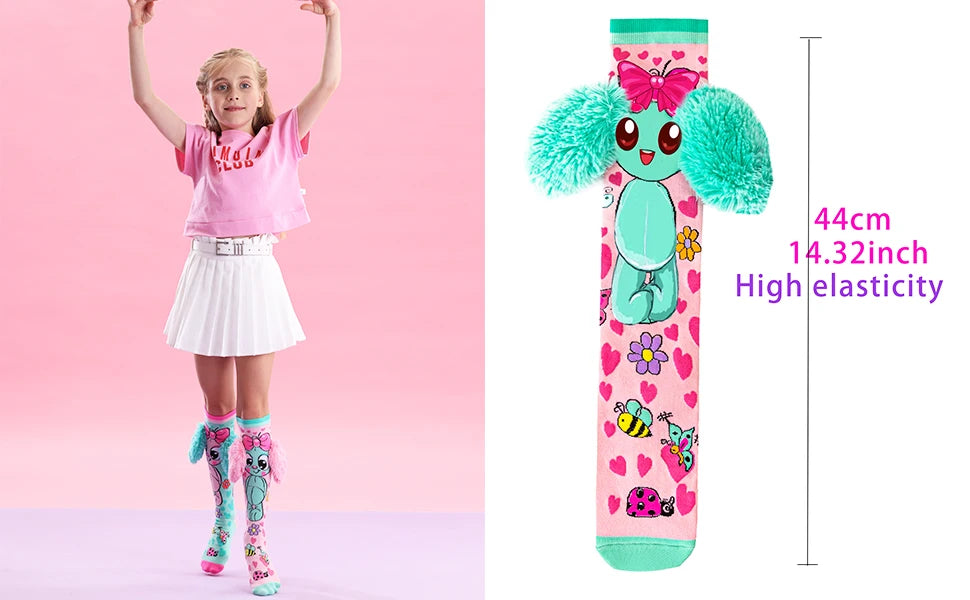 Crazy Kids Knee-High Socks – Cute & Fun