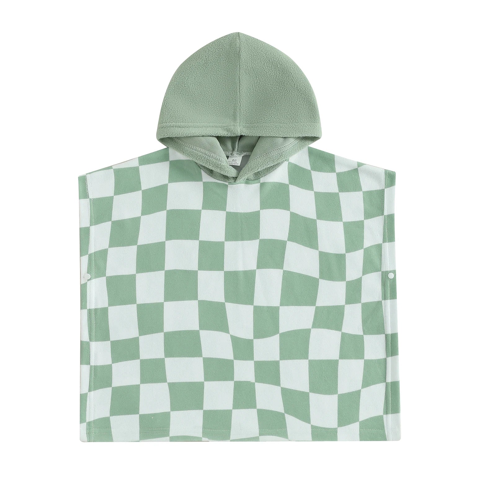 Kids Hooded Beach Poncho Towels Summer Swimwear