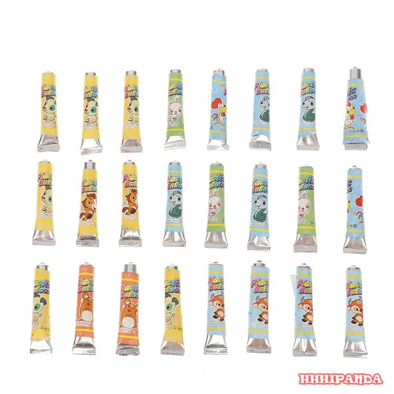 4PCS Nostalgic Toys Magic Bubble Glue Blowing Ball