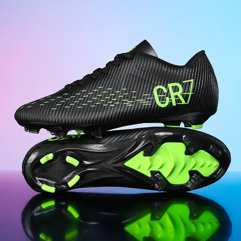 New Men Professional Football Boots Ultralight Training Unisex Breathable Soccer Shoes