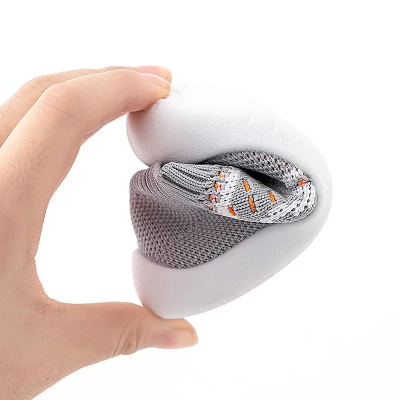 Baby Shoes Anti-slip Breathable Infant Crib Floor Socks with Rubber Sole for Children Bottom Slippers