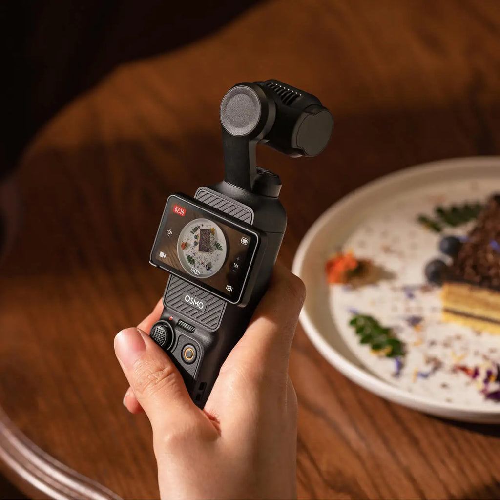 DJI Osmo Pocket 3 - Get cinematic quality with stunning 4K/120fps video.