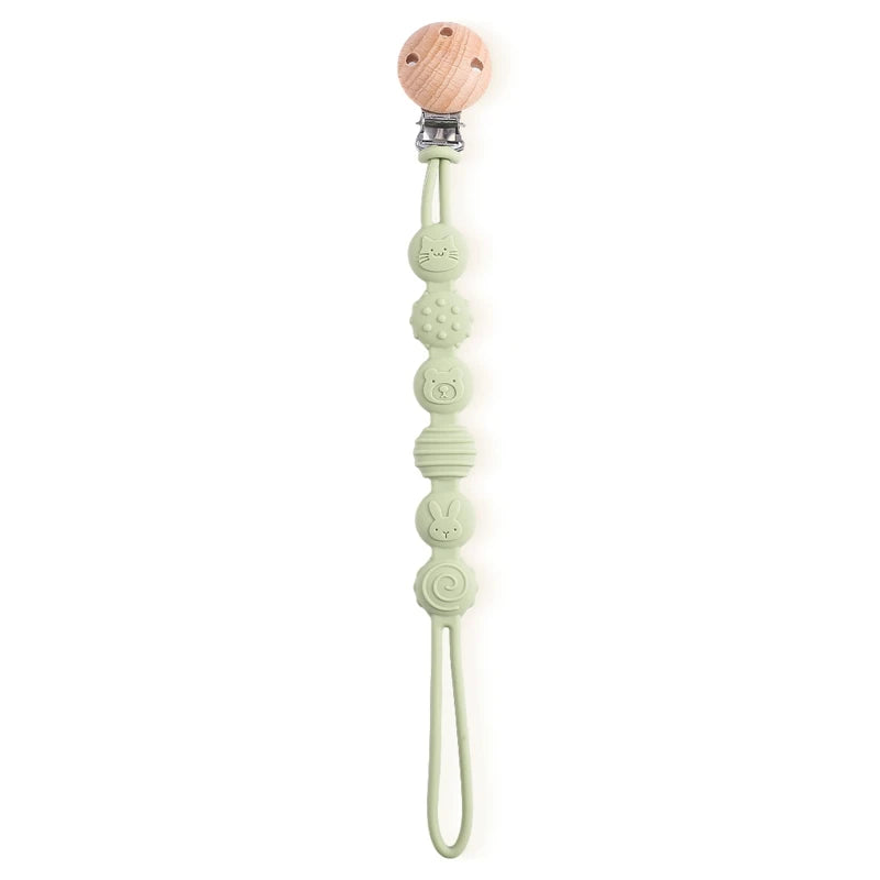 Baby Silicone Pacifier Clip