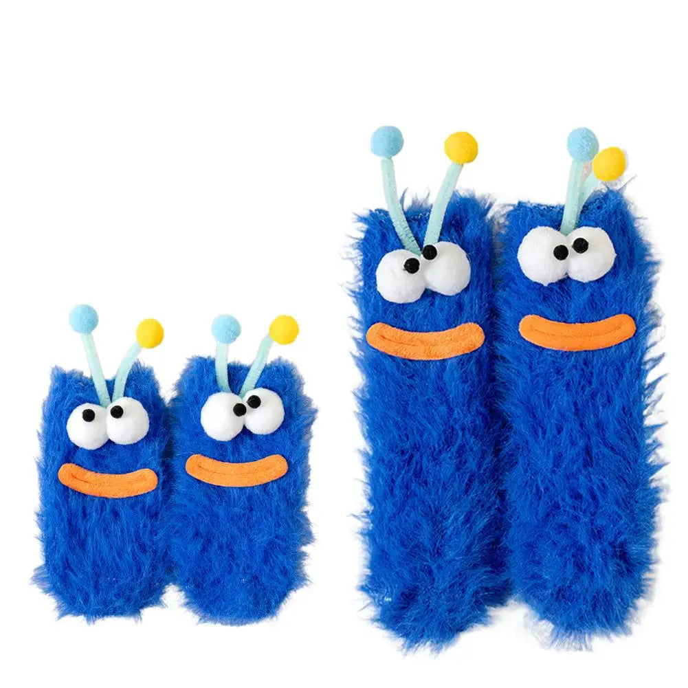 Kids Winter Cartoon Animal Socks – Warm & Thick