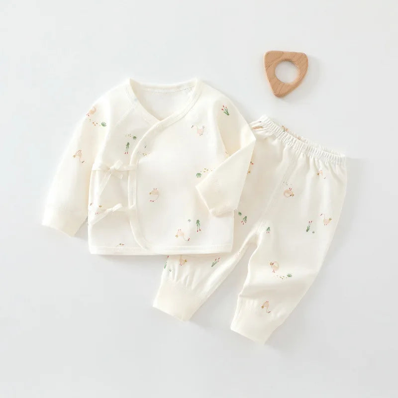 Baby Long Sleeve Cartoon Set | 0-6M