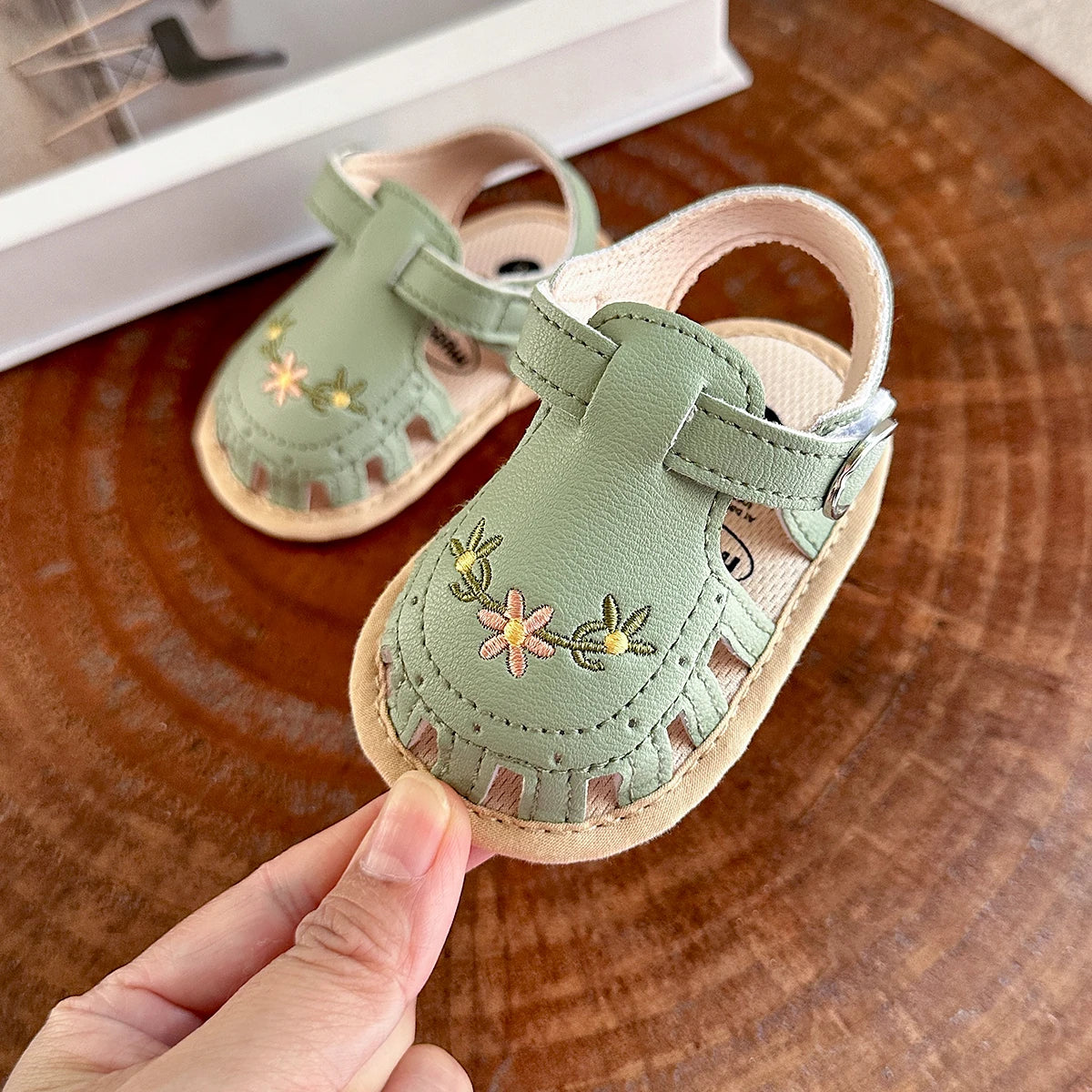 Infant Baby Sandals Summer Baby Flat Shoes Newborn