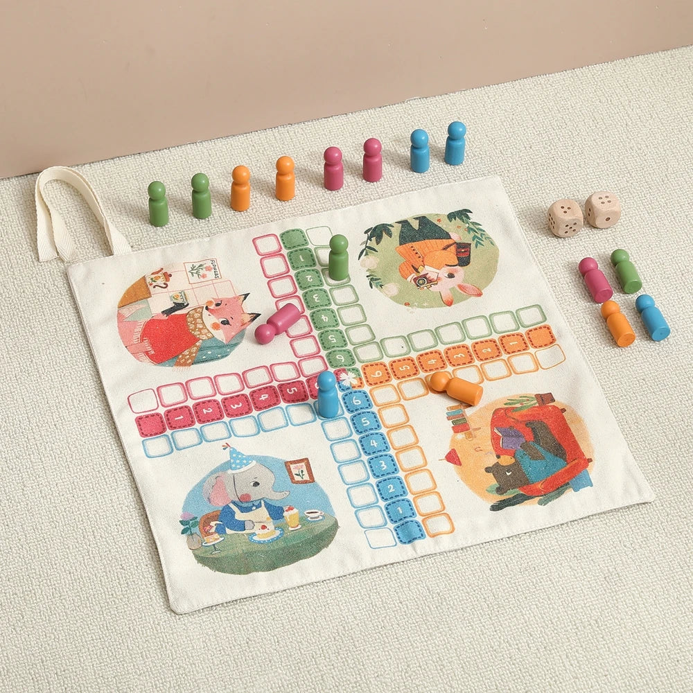 Kids Road Map Play Mat – Montessori Educational Toy