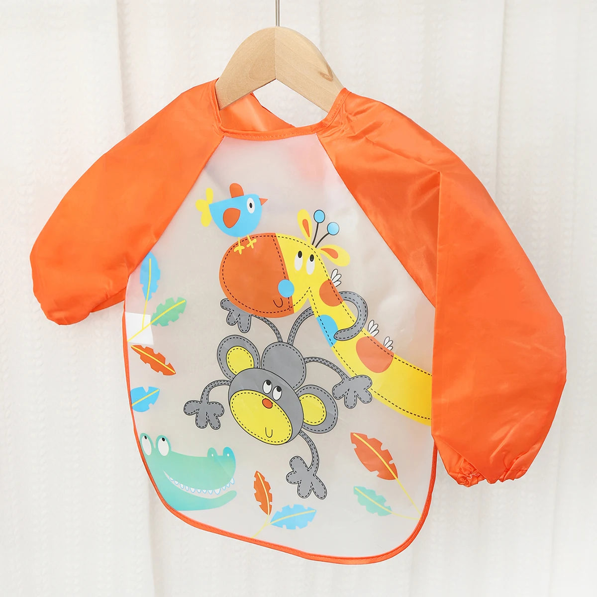 Kids Long Sleeve Feeding Bib