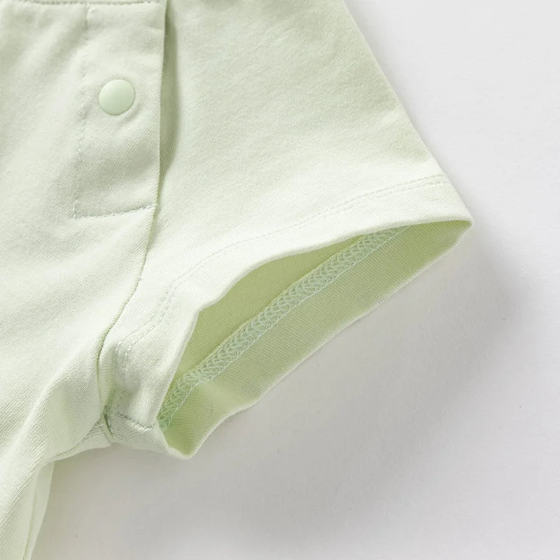Dave Bella Brand Baby Short Sleeve Jumpsuit Romper Newborn Casual Cotton Comfortable