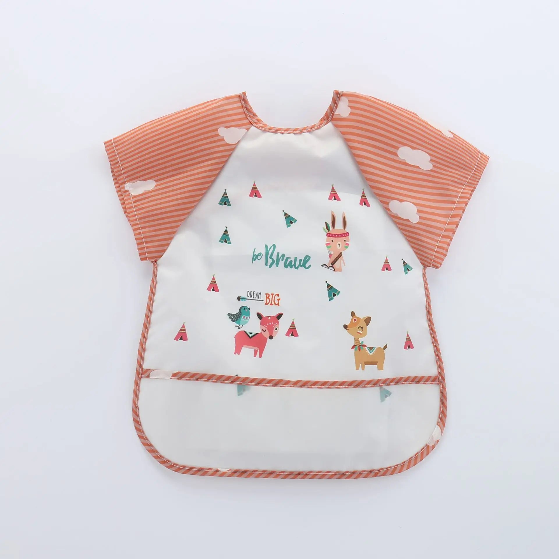 Kids Long Sleeve Feeding Bib