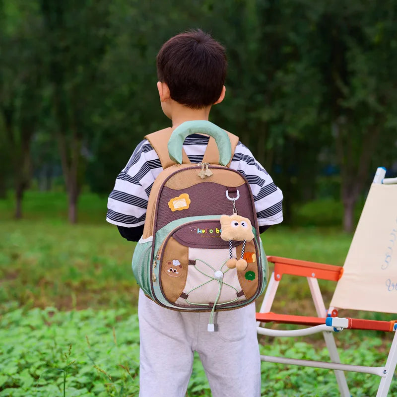 Cute Backpack for Boys Girls Lightweight Preschoolm, Kindergarten School Bag