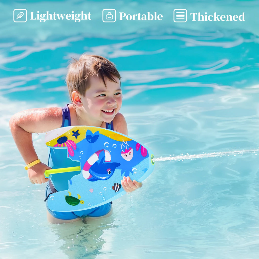 Cute Kids Swim Kickboard with Water Sprayer