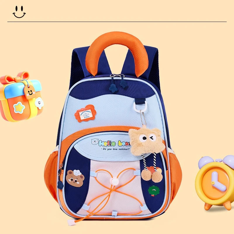 Cute Backpack for Boys Girls Lightweight Preschoolm, Kindergarten School Bag