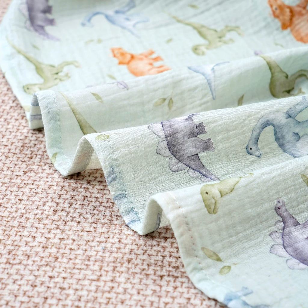 Soft Cotton Baby Swaddle Blanket Size 80x80cm