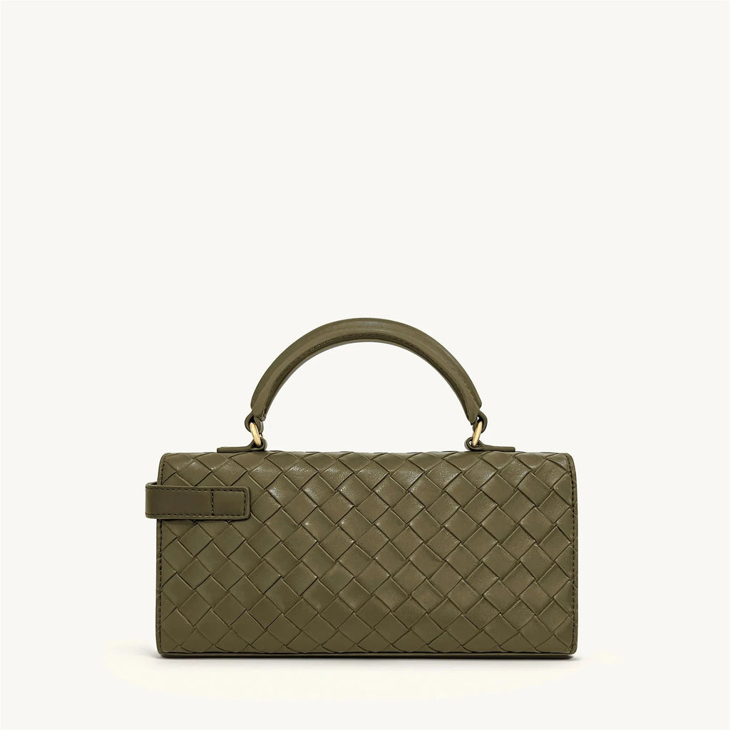 JW PEI Keyla Woven Texture Vegan Leather Crossbody Bag