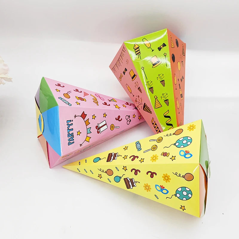 Cute Ice Cream Candy Boxes – Kids Birthday Party Favors (10/20PCS)
