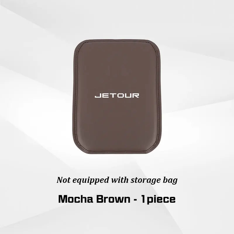For Jetour T3  Leather Car Armrest Box Mat Accessories Center Console Protector Cushion