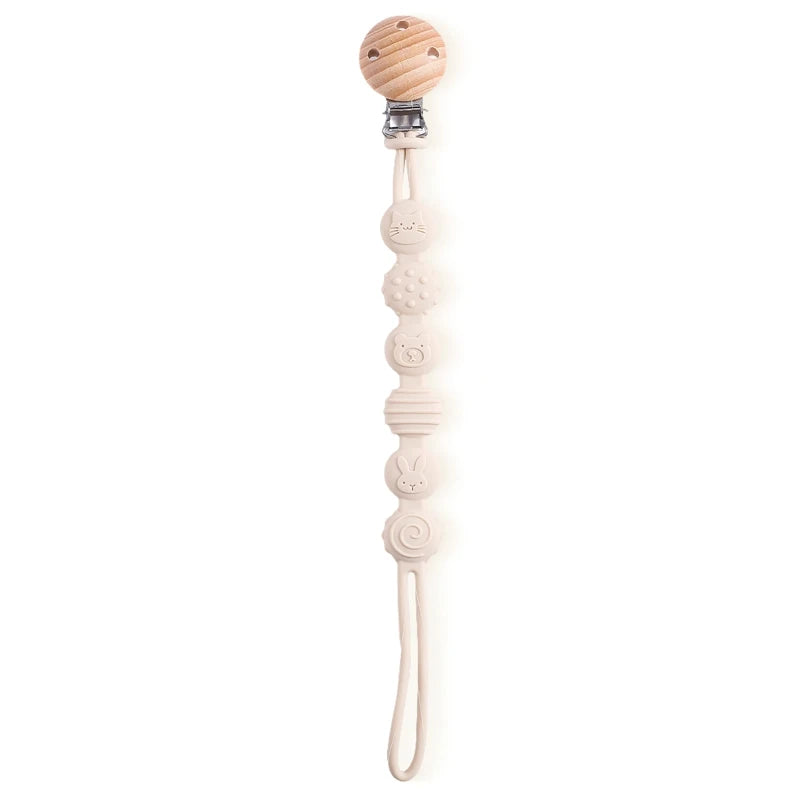 Baby Silicone Pacifier Clip