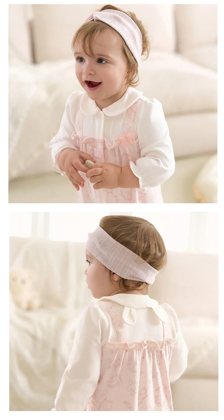 Dave Bella Brand Newborn Cotton Printed Cute Romper Baby Princess