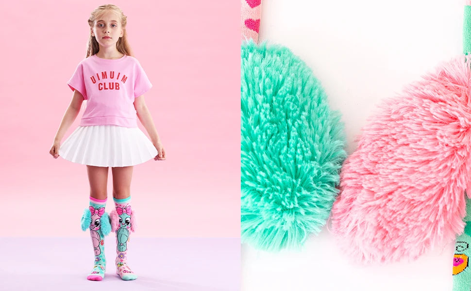 Crazy Kids Knee-High Socks – Cute & Fun